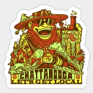 Chattanooga: Let's Get Local Sticker